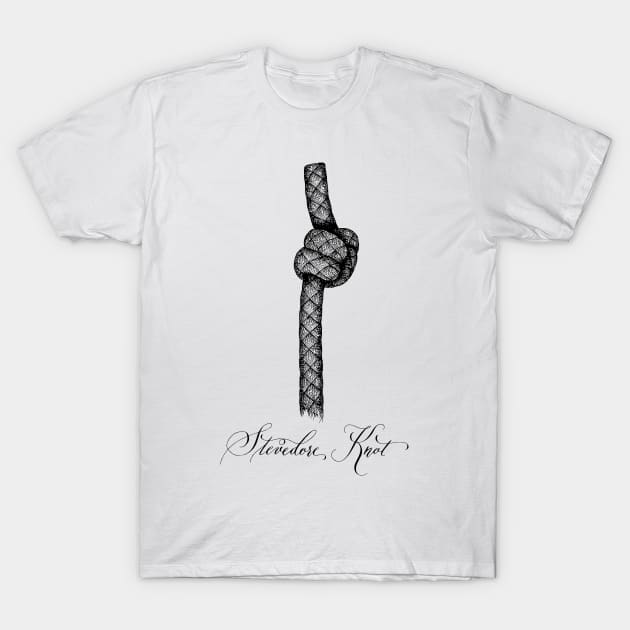 Stevedore Knot T-Shirt by illucalliart